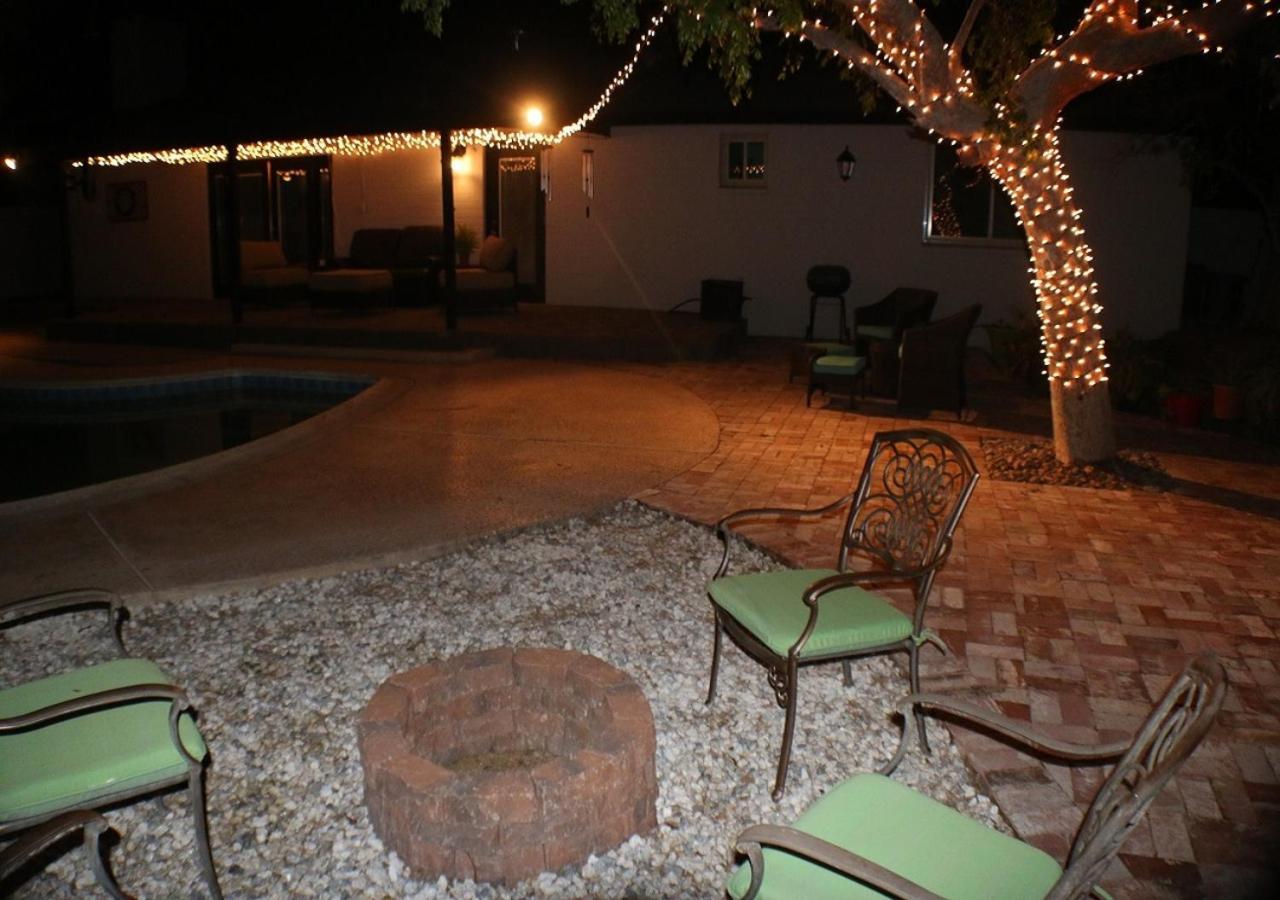 Tempe Escape With Heated Pool, Billiards & Firepit Fun Villa Buitenkant foto