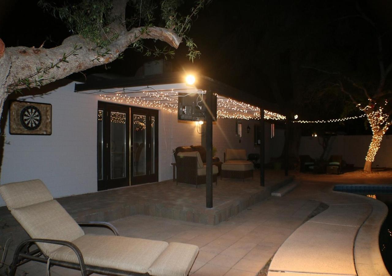 Tempe Escape With Heated Pool, Billiards & Firepit Fun Villa Buitenkant foto