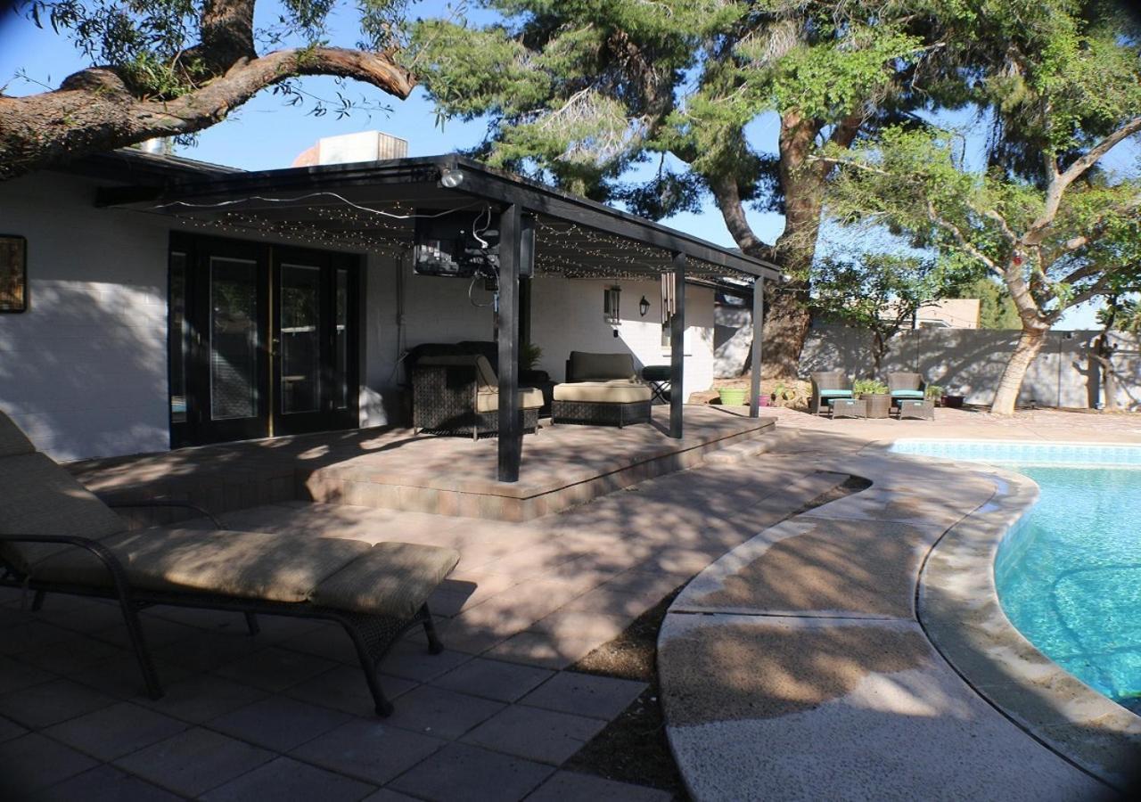 Tempe Escape With Heated Pool, Billiards & Firepit Fun Villa Buitenkant foto